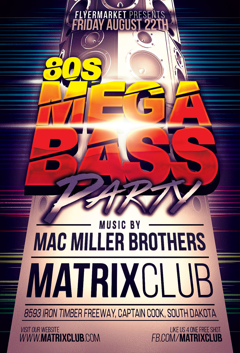 80s Mega Bass Party